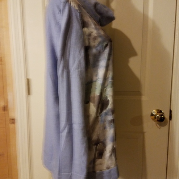 Chico's Zenergy cotton cashmere woven print cowl - Picture 4 of 5